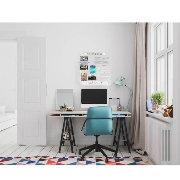 Vision Board Poster - Manifestation Board Dream Board Law of Attraction Gray - Picture 7 of 7